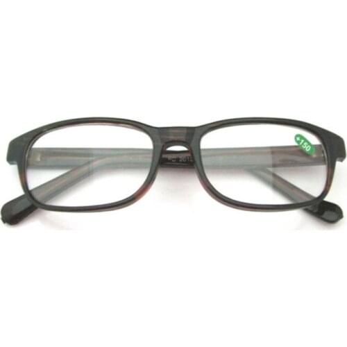 Men Women Ultra-light Full Frame Reading Glasses Plastic Lens Hyperopia Eyewear 1.0 to 6.0 R168