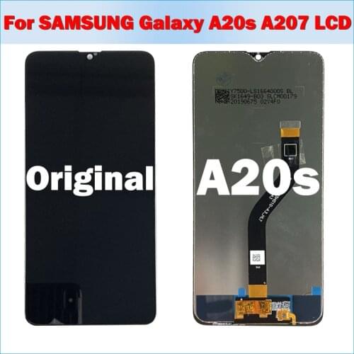 Original A20S LCD For SAMSUNG Galaxy A20s A207 A2070 LCD Display Screen Digitizer Assembly Repacement Parts For A20s lcd