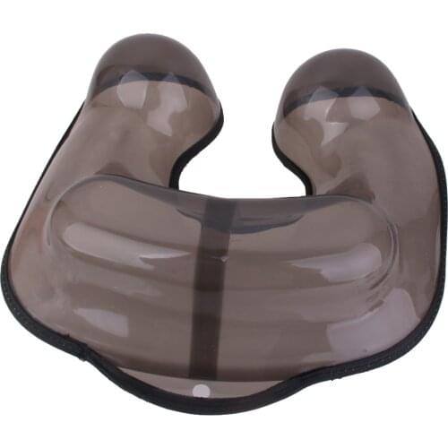 PVC Hairdressing Neck Collar Hair Coloring Accessories Hair Cutting Collar Cutting Cloak Umbrella for Salon and Home