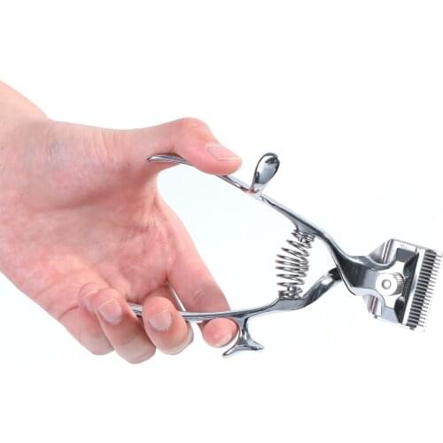 Professional Grooming Clipper Manual Hair Clipper Trimmer Push Low Haircut Hand Non-Electric Shaver Cutter Noise Hair