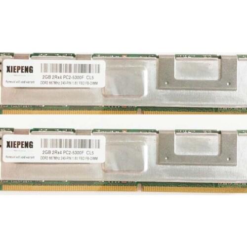 Server memory 4GB 2Rx4 PC2-5300F FB-DIMM 8GB DDR2 800MHz PC2-6400F ECC FBD 16GB 667MHz Fully Buffered DIMM 240pin 5300 RAM