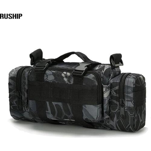 AOKALI Tactical Assault Gear Sling Pack Range Bag Hiking Pack Waist Bag Shoulder Backpack Camera Bag MOLLE Deployment Heavy Duty