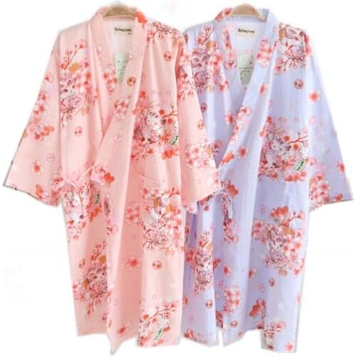 Женские кимоно халаты XiaoTu China At AliExpress