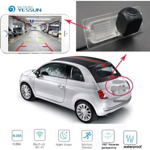 YESSUN New Ariival for FIAT Ottimo 2014 2015 CCD car hd Night Vision Backup Camera Reverse wireless Camera Parking