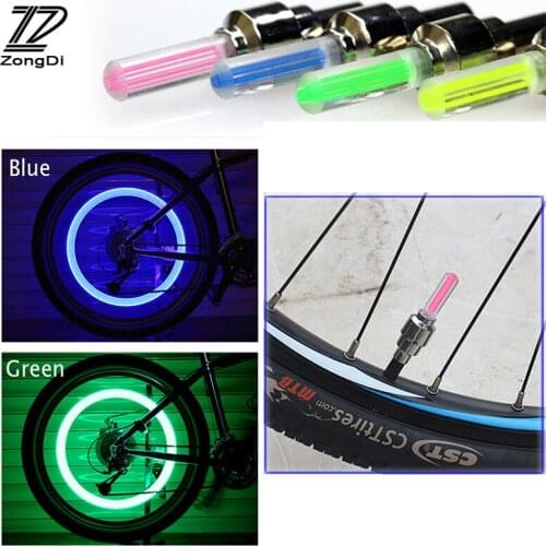 ZD Cool Car Motorcycle Tyres Valve Covers Light For Hyundai Tucson 2017 Solaris ix35 i30 Suzuki Swift Mitsubish ASX Mazda 3 6