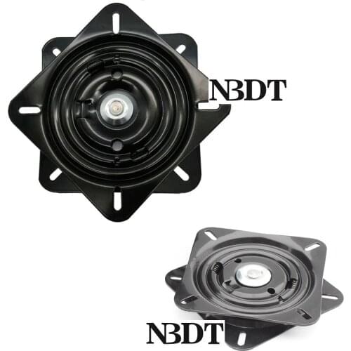 6" 8" Heavy Ball Bearing Swivel Plate Chair Bar Stool Couch Boat Van Seat Base Replacement Automatic Return Spring Rebound