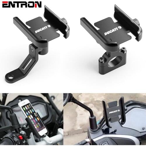 For Ducati Monster 821 696 795 797 2013- 2021 2020 2019 Motorcycle Accessories handlebar Mobile Phone Holder GPS stand bracket