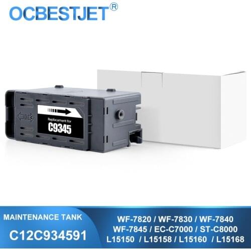 C12C934591 Maintenance Ink Tank C9345 Ink Maintenance Box For Epson EC-C7000 WF-7840 WF-7820 ST-C8000 ET-16600 ET-5880 ET-5800
