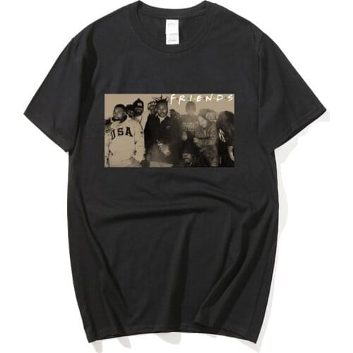 Tupac 2pac Black Tshirt Shakur Hip Hop T Shirts Makaveli Rapper Notorious Big Young Thug Koba La J Cole Hiphop Rap Streetwear