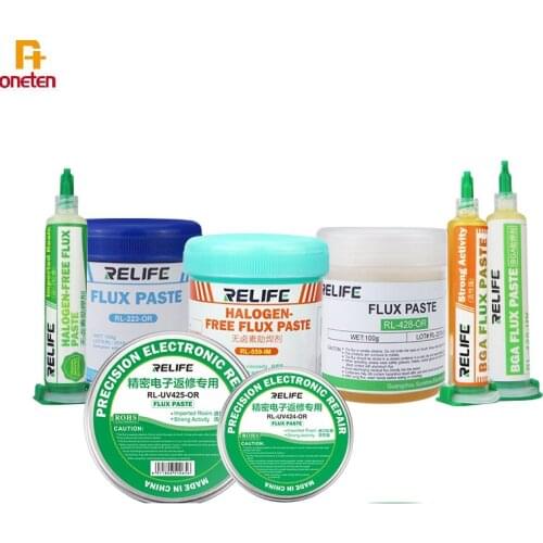 Sunshine Relife BGA Flux Paste RL-420 RL-421 RL-422 RL-423 RL-424 Solder Paste Flue BGA Halogen Free For PCB Motherboard Repair