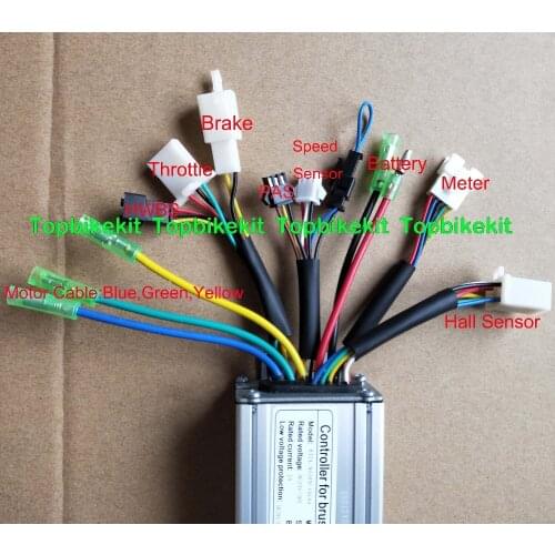 KT S06S controller 24V 250W / 36V 250W KT Torque Simulation Sine Wave Controller For DIY Electric Bike 24V/36V 250W-350W motor