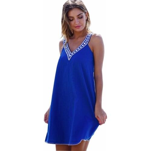 Koolee Blue Summer Dresses