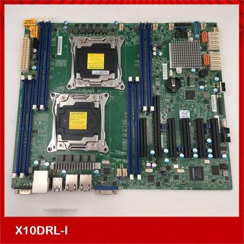 Server Motherboard for Supermicro for X10DRL-I X10DRL E5-2600V3 V4 CPU DDR4, Test Before Shipment