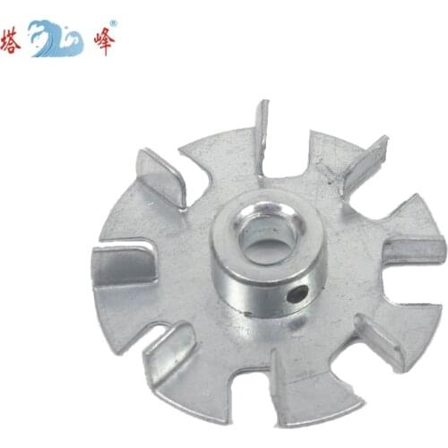 Small Axial outflow powerful iron fan parts 54mm*9mm,8mm shaft hole