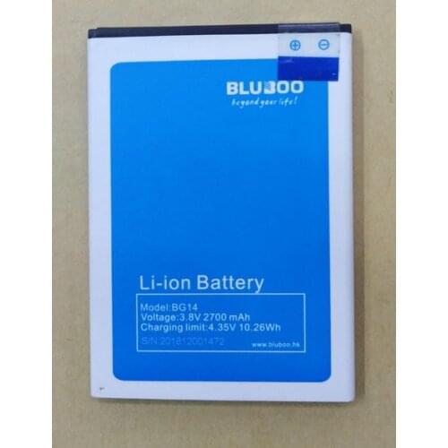 Original Bluboo D6 phone battery 2700mah 3.8V for Bluboo D6/D6 Pro Mobile phone 5.5inch MT6739 Quad Core-free shipping