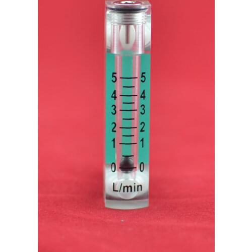 LZQ-1 1-5LPM plastic air flowmeter (H=70mm Oxygen flow meter) without valve