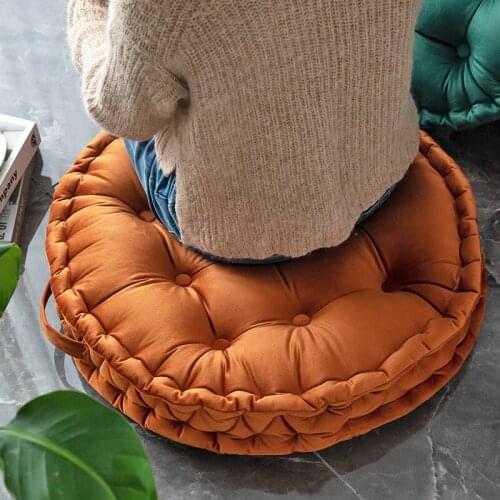 Futon cushions on the ground tatami sitting pad lazy living room home on the ground Japanese-style meditation mats