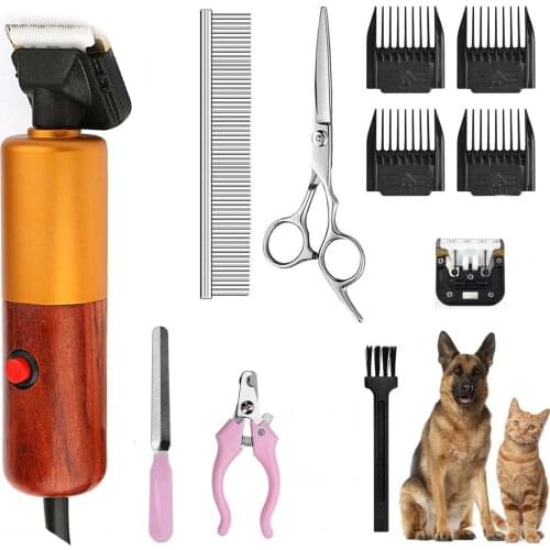 Profssional 200W High Power Pet Trimmer Dog Shavers Cattle Rabbits Shaver Pet Grooming Electric Hair Clipper Machine