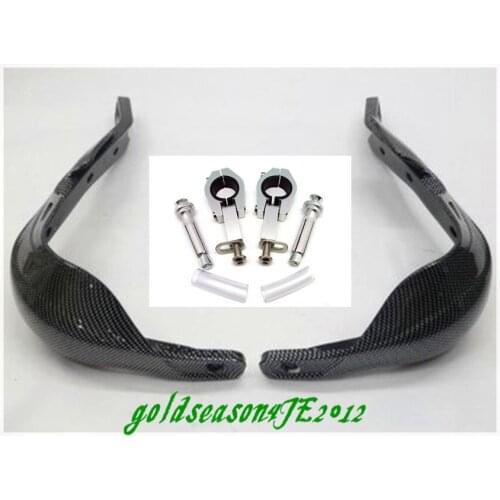 Carbon 28MM handlebar Handguards Hand Guard Raptor W/ 1 1/8mounting kit Motorcycle
