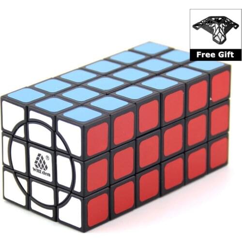 WitEden Unequal Camouflage Super 3x3x6 Magic Cube Professional Speed Puzzle 336 Cube Educational Toys for Children cubo magico