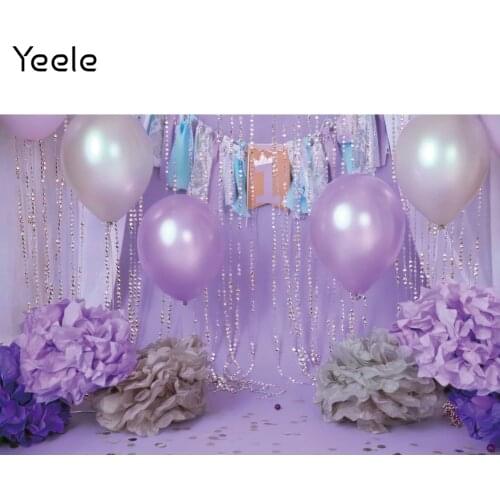 Yeele Baby Shower Backdrop Photocall Birthday Party Decor Flowers Curtain Background Photographic Photography For Photo Studio