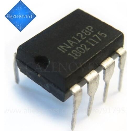 1pcs/lot INA128PA INA128P INA128 INA129PA INA129P INA129 DIP-8 In Stock