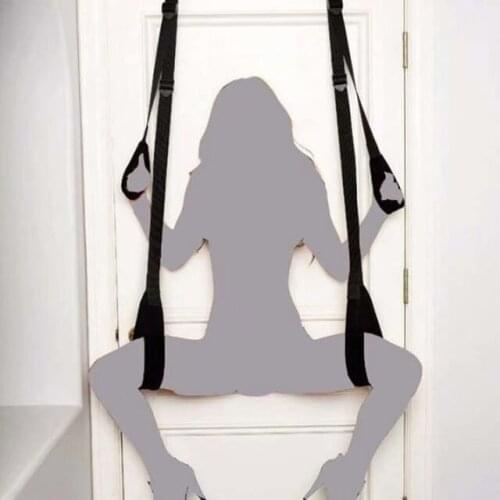 2021 Indoor Swing Set Door Swing Adjustable Soft Material Sex Swing Sex Furniture Fetish Bdsm Bandage Juguetes Sexul3s Sex Toys