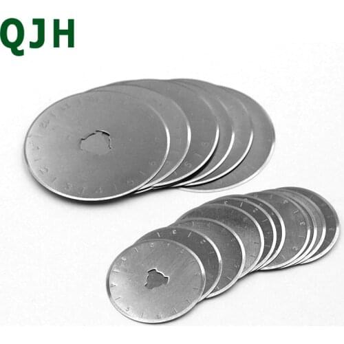 28mm&45mm Patchwork Roller Wheel Round Knife And Blades Rotary Cloth Cutter Handmade DIY Sewing Tools Accessories Tailor Knife