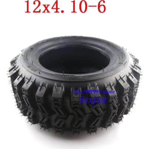 4.10-6 tyre ATV Quad Go Kart 47cc 49cc Chunky 12x4.10-6Tire inner tube Fit All Models