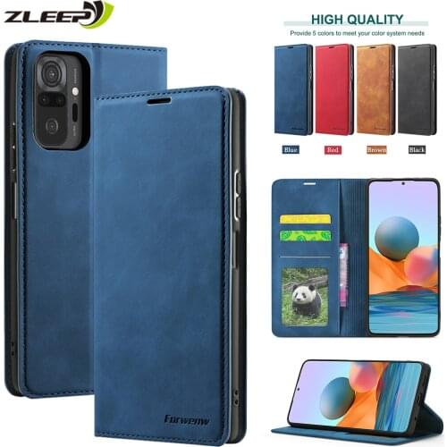Luxury Flip Leather Case For Xiaomi Redmi Note 10 Pro Max Wallet Magnetic Xiomi Redmi Note10S Cards Stand Book Phone Bags Cover
