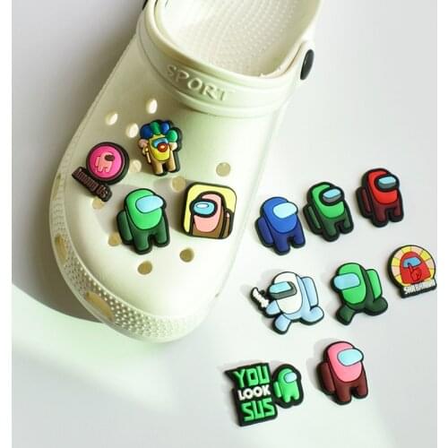 Childrens Fashion Creative Cartoon Game Character Shoes Flower Shoes Decorations Shoe Charms