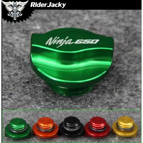 For kawasaki Ninja650 ER-6f (Ninja 650R) 2009-2011 2010 Motorcycle Engine Oil Plug Filler Cover Screw M20*2.5