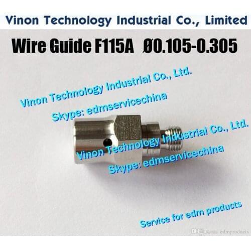 F115A Ø0.105 Wire Guide Lower A290-8104-Y712 for Fanuc Level Up(iD2),iE,0iC edm lower diamond guide d=0.105mm A2908104Y712