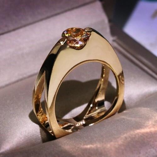 FFLACELL Rings With Cubic Zirkonia For Women