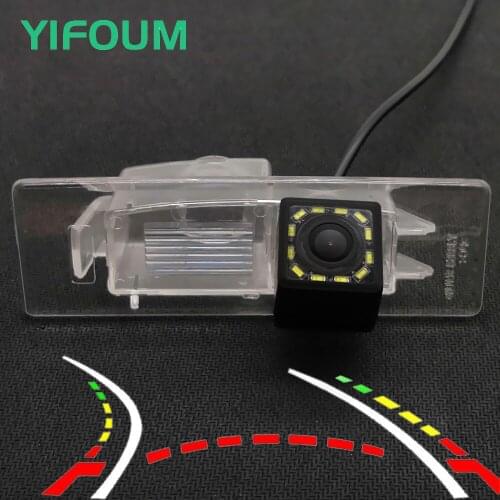 Fisheye Dynamic Trajectory Wireless Car Rear View Backup Camera For Kia Optima K5 TF KX5 Sportage QL C/Hyundai i40 Sonata LF NF