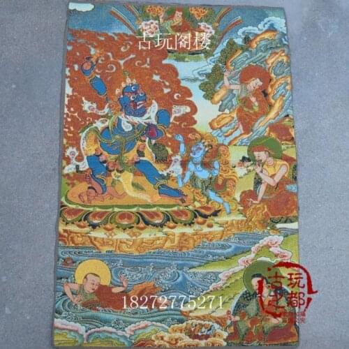 Chinese Boutique collection the Thangka embroidery Angry buddha diagram
