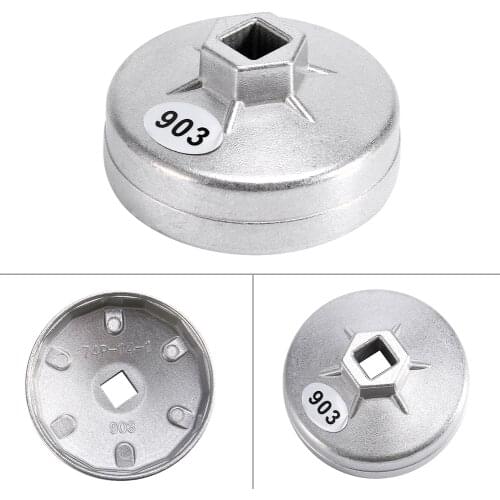 Wrench Auto Tool Square Drive 74mm End Cap Oil Filter Wrench Auto Hand Tools Remover Tool For Golf BMW AUDI Passat