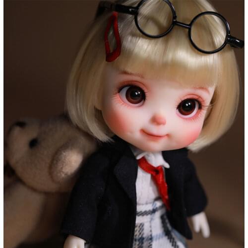 Ob11 Bibi BJD Doll 1/11 Tiny Mini Ball Jointed Doll Resin Anime Toys for Kids Surprise Gift for Girls Art Collection