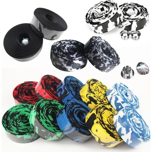 2pcs Multi-functional Steering Wheel Cover Tapes For Bicycle Handlebar Road Bike Cycling Handle Non-slip Belt Rubber Tape