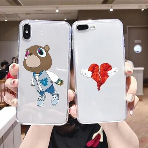 Kanye West Fashion Designer Phone Case For Huawei P Mate P10 P20 P30 P40 10 20 Smart Z Pro Lite 2019 transparent tpu coque soft