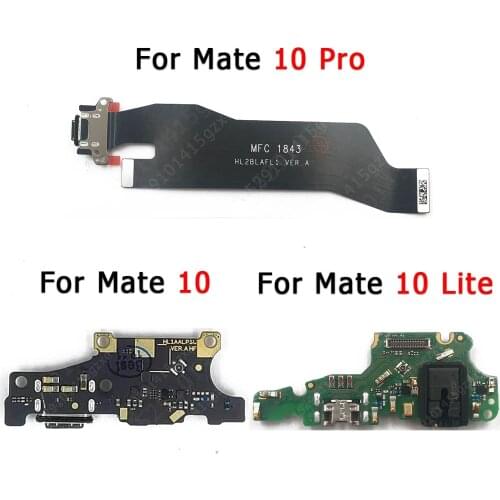 Original Charge Board For Huawei Mate 10 Pro Mate10 Lite Charging Port Plate Flex Usb Connector Replacement Repair Spare Parts
