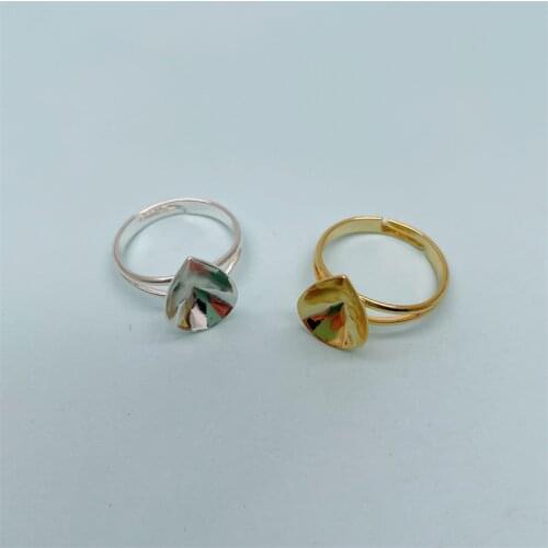 Ms.Betti Adjustable Pear Ring Base Findings 4320 Austrian Crystal 10x14mm Copper Settings For Jewelry DIY Making