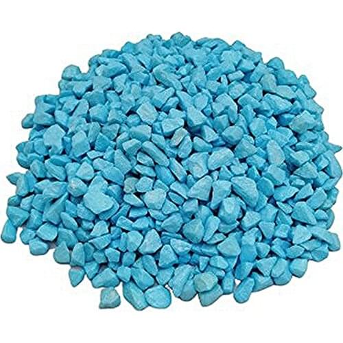 Landscape Decorative Stone, Terrarium Stone, Aquarium Stone, Colored Pebble Stone 1 Kg Pink Yellow Blue Green Pot