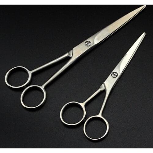 Professional 4cr steel 5 6 '' Small hair scissors haircut scissor eyebrow barbers make up cutting shears hairdresser scissors