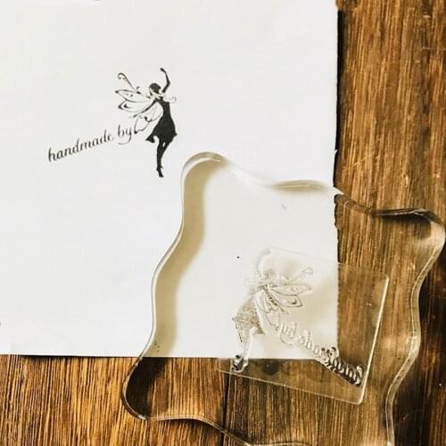 Fairy handmade Clear Stamps for DIY Scrapbooking Card Girl Transparent Silicone Stamps Making Photo Album Crafts New Stamps