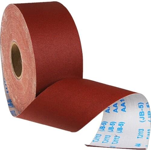 1M sand cloth roll hand tearing cloth belt woodworking Grinding Sandpaper Polishing Tools for Furniture metal polishing