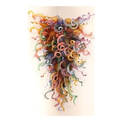 Modern Crystal Chandelier Foyer Indoor Decoration Lighting Art Design Decoration Chihuly Style