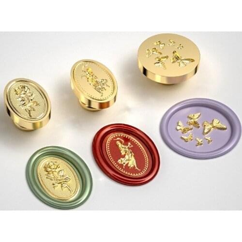 Special Wax Seal Handbook Lacquer Seal Chapter Head Envelope Sealing Wax Stamp Greeting Card Invitation Gift Handbook Seal