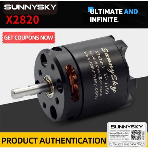 Sunnysky X2820 800KV 920KV 1100KV Brushless Motor For Multi-rotor Quadcopter 3D Airplane