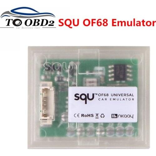 SQU OF68 Universal Car Emulator Signal Reset Immo Programs Place ESL Diagnostic Seat Occupancy Sensor For Multi-Brand Cars